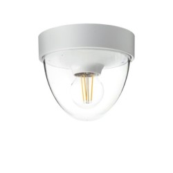 Lauko lubinis šviestuvas NOOK E27 IP44 Balta