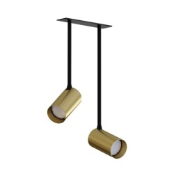 Pakreipiamas šviestuvas MONO SURFACE LONG GU10 IP20 Mosiaginė