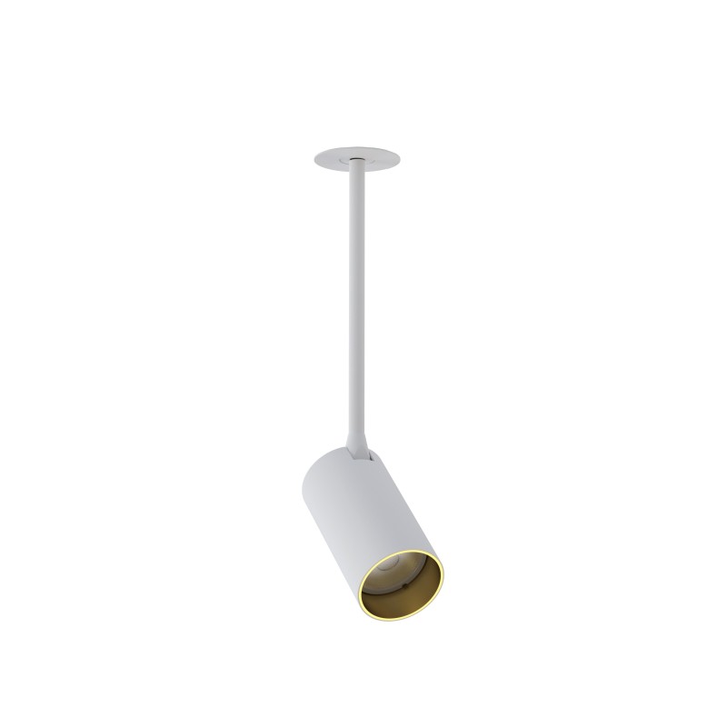 Pakreipiamas šviestuvas MONO SURFACE LONG S GU10 IP20 Balta