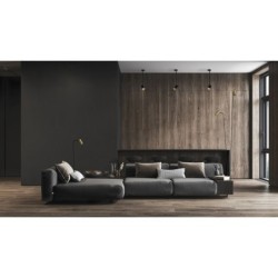 Pakreipiamas šviestuvas MONO LONG M GU10 IP20 Juoda