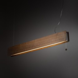 Linijinis šviestuvas OSLO 90 1xLED TUBE T8 IP20 Ruda