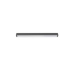 Linijinis šviestuvas STRAIGHT CEILING LED M 1xLED TUBE T8 IP20 Grafitinė