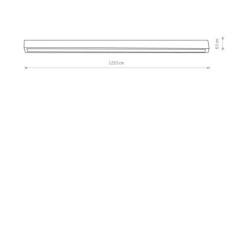 Linijinis šviestuvas STRAIGHT LED TUBE T8 IP20 Grafitinė