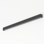 Sieninis šviestuvas STRAIGHT WALL LED L 1xLED TUBE T8 IP20 Grafitinė