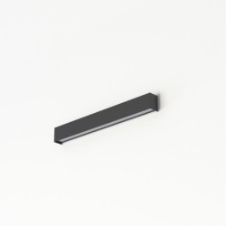 Sieninis šviestuvas STRAIGHT WALL LED S 1xLED TUBE T8 IP20 Grafitinė