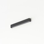Sieninis šviestuvas STRAIGHT WALL LED S 1xLED TUBE T8 IP20 Grafitinė