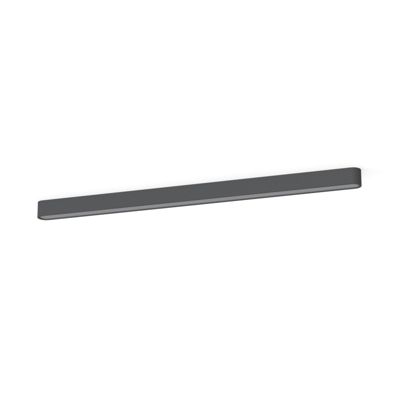 Linijinis vidaus šviestuvas SOFT CEILING LED 120X6 1x LED TUBE T8 IP20 Grafitinė