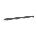 Linijinis vidaus šviestuvas SOFT CEILING LED 120X6 1x LED TUBE T8 IP20 Grafitinė
