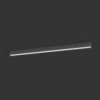 Linijinis vidaus šviestuvas SOFT CEILING LED 120X6 1x LED TUBE T8 IP20 Grafitinė