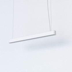 Linijinis lubinis šviestuvas SOFT 90X6 LED TUBE T8 IP20 Balta