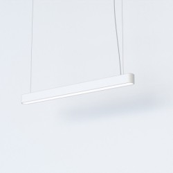 Linijinis lubinis šviestuvas SOFT 90X6 LED TUBE T8 IP20 Balta