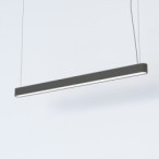 Linijinis vidaus šviestuvas SOFT 120X6 LED TUBE T8 IP20 Grafitinė