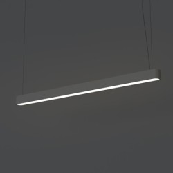 Linijinis vidaus šviestuvas SOFT 120X6 LED TUBE T8 IP20 Grafitinė