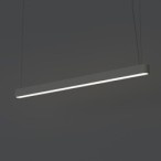 Linijinis vidaus šviestuvas SOFT 120X6 LED TUBE T8 IP20 Grafitinė