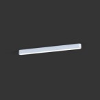 Linijinis šviestuvas SOFT CEILING LED 90X6 LED TUBE T8 IP20 Balta