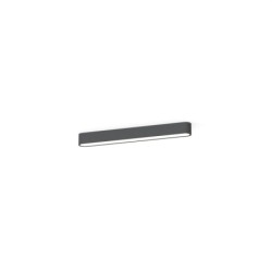 Linijinis šviestuvas SOFT CEILING LED 60X6 1xG13 IP20 Grafitinė