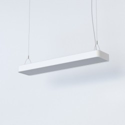 Pakabinamas šviestuvas SOFT 2xLED TUBE T8 IP20 Balta