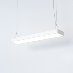Pakabinamas šviestuvas SOFT 2xLED TUBE T8 IP20 Balta