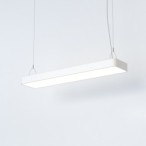 Pakabinamas šviestuvas SOFT 2xLED TUBE T8 IP20 Balta