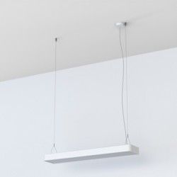 Pakabinamas šviestuvas SOFT 2xLED TUBE T8 IP20 Balta
