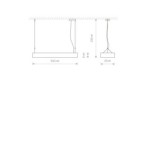 Pakabinamas šviestuvas SOFT 2xLED TUBE T8 IP20 Balta