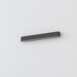 Sieninis šviestuvas SOFT WALL LED 60X6 LED TUBE T8 IP20 Grafito