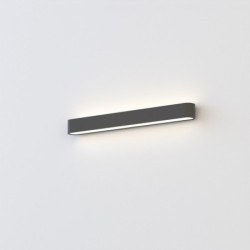 Sieninis šviestuvas SOFT WALL LED 60X6 LED TUBE T8 IP20 Grafito