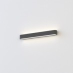 Sieninis šviestuvas SOFT WALL LED 60X6 LED TUBE T8 IP20 Grafito