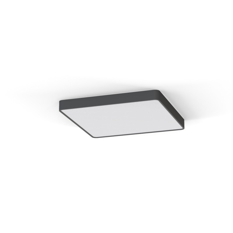 Plafonas SOFT CEILING LED 60X60 LED TUBE T8 IP20 Grafitinė
