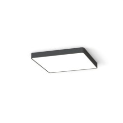 Plafonas SOFT CEILING LED 60X60 LED TUBE T8 IP20 Grafitinė