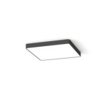 Plafonas SOFT CEILING LED 60X60 LED TUBE T8 IP20 Grafitinė