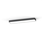 Plafonas SOFT 2xLED TUBE T8 IP20 Grafitinė