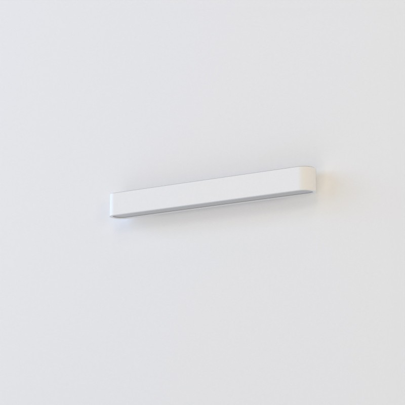 Sieninis šviestuvas SOFT WALL 60X6 T8 IP20 Balta