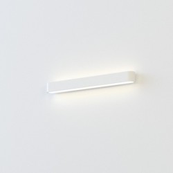 Sieninis šviestuvas SOFT WALL 60X6 T8 IP20 Balta