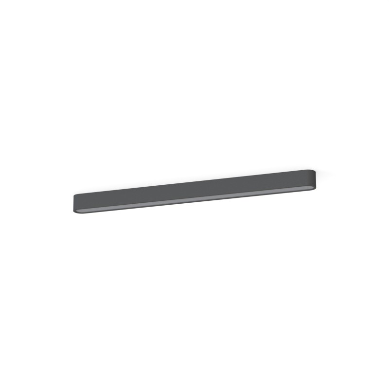 Linijinis šviestuvas SOFT 1xLED TUBE T8 IP20 Grafito