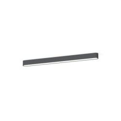 Linijinis šviestuvas SOFT 1xLED TUBE T8 IP20 Grafito