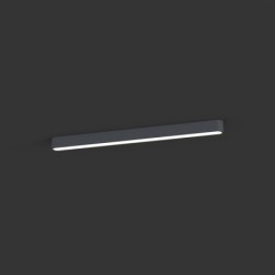 Linijinis šviestuvas SOFT 1xLED TUBE T8 IP20 Grafito