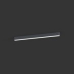 Linijinis šviestuvas SOFT 1xLED TUBE T8 IP20 Grafito