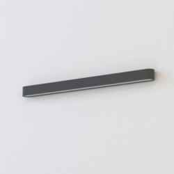 Sieninis šviestuvas SOFT WALL T8 IP20 Grafitinė