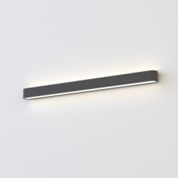 Sieninis šviestuvas SOFT WALL T8 IP20 Grafitinė