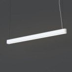 Linijinis šviestuvas SOFT 120X6 T8 IP20 Balta