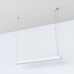 Linijinis šviestuvas SOFT 120X6 T8 IP20 Balta