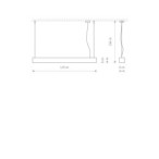 Linijinis šviestuvas SOFT 120X6 T8 IP20 Balta