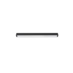 Linijinis šviestuvas STRAIGHT CEILING LED M 1xLED TUBE T8 IP20 Juoda