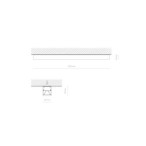 Linijinis vidaus šviestuvas CL OFFICE LED PRO LED 31W 3000K IP20 Balta
