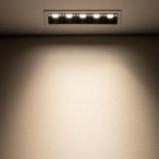 Įleidžiamas lubinis šviestuvas MINI LED RECESSED LED 10W 3000K IP20 Balta