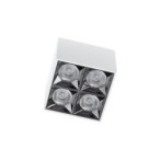 Taškinis šviestuvas MIDI LED LED 16W 3000K IP20 Balta