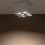 Taškinis šviestuvas MIDI LED LED 16W 3000K IP20 Balta