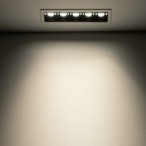 Įleidžiamas lubinis šviestuvas MINI LED RECESSED LED 10W 4000K IP20 Balta