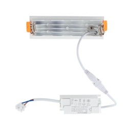 Įleidžiamas lubinis šviestuvas MINI LED RECESSED LED 10W 4000K IP20 Balta